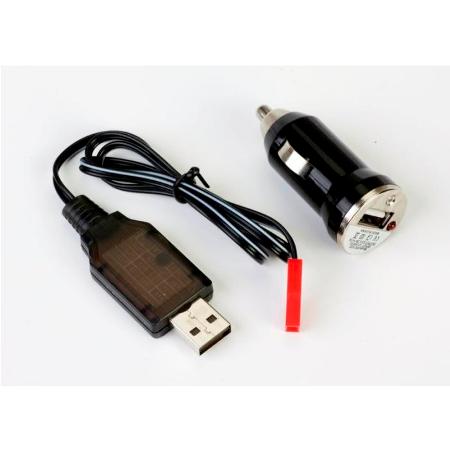 Graupner Caricabatterie USB da accendisigaro  - 92301.10